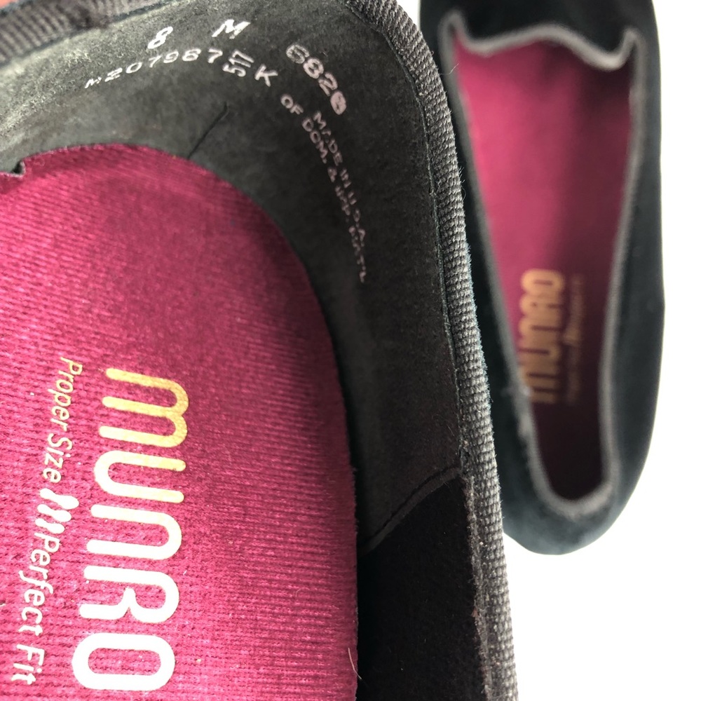 Munro American Perfect Fit Velvet Shoes Size 8M - Picture 6 of 8